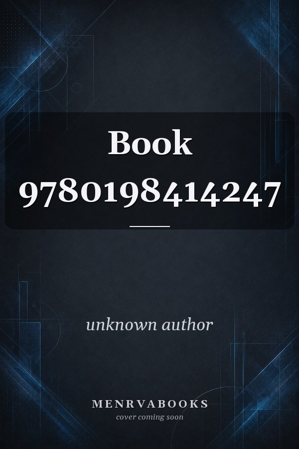 Book 9780198414247