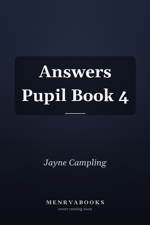 Answers Pupil Book 4