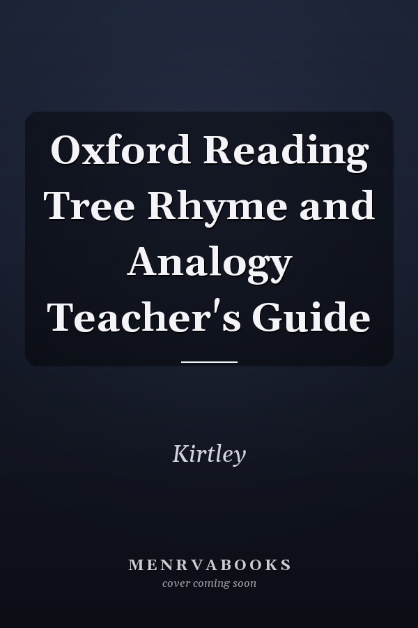 Oxford Reading Tree Rhyme and Analogy Teacher's Guide