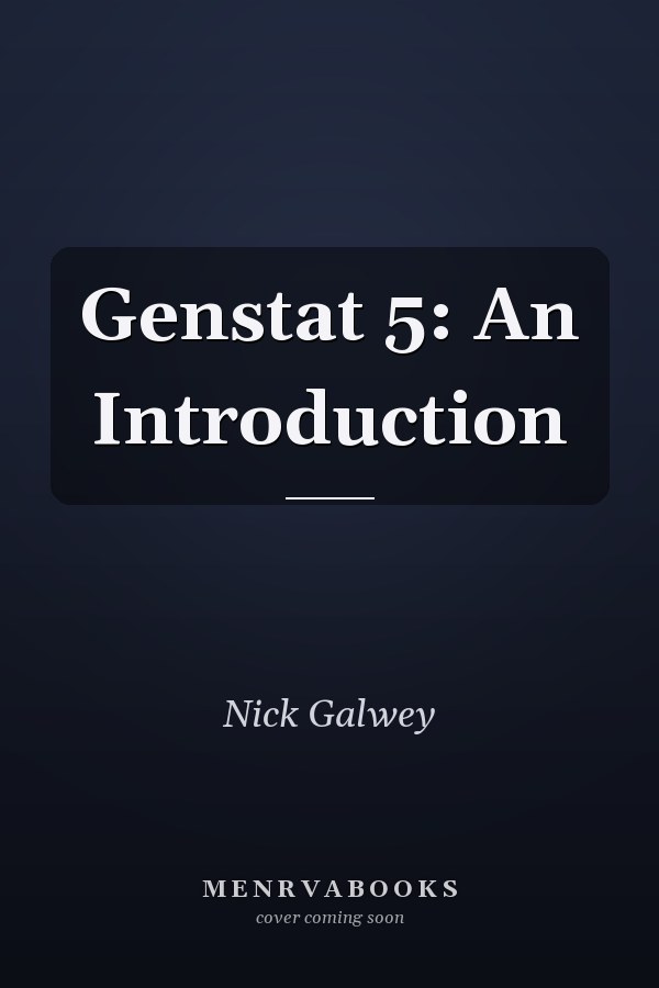 Genstat 5: An Introduction