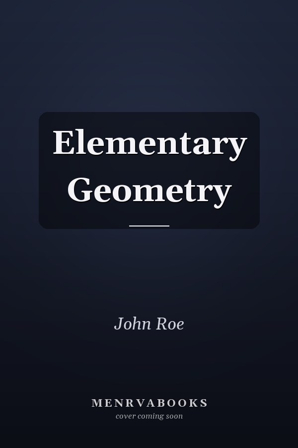 Elementary Geometry
