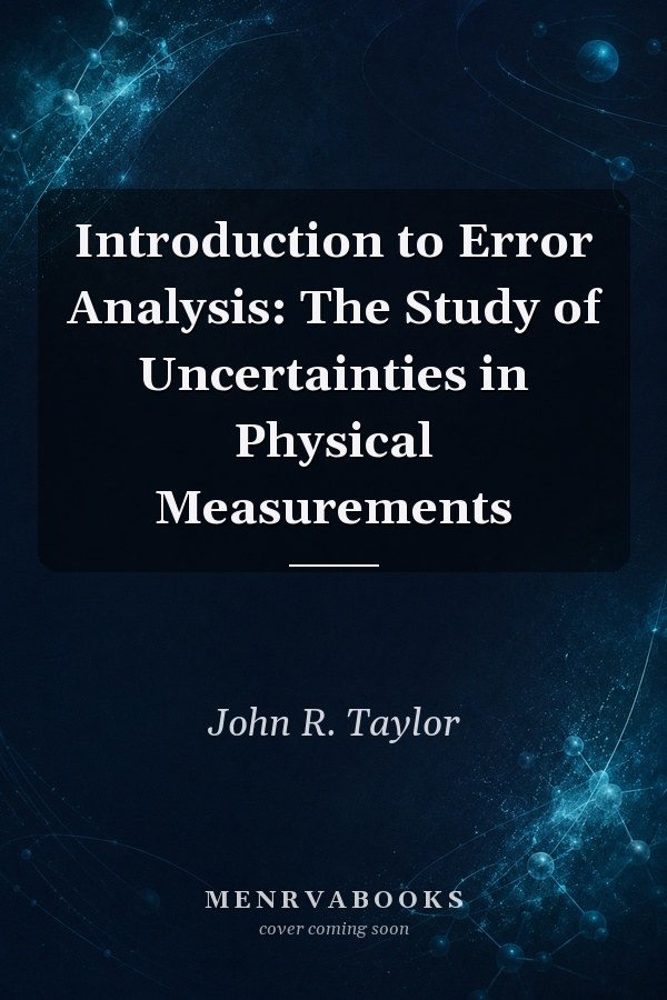 Introduction to Error Analysis: The Study of Uncertainties in Physical Measurements