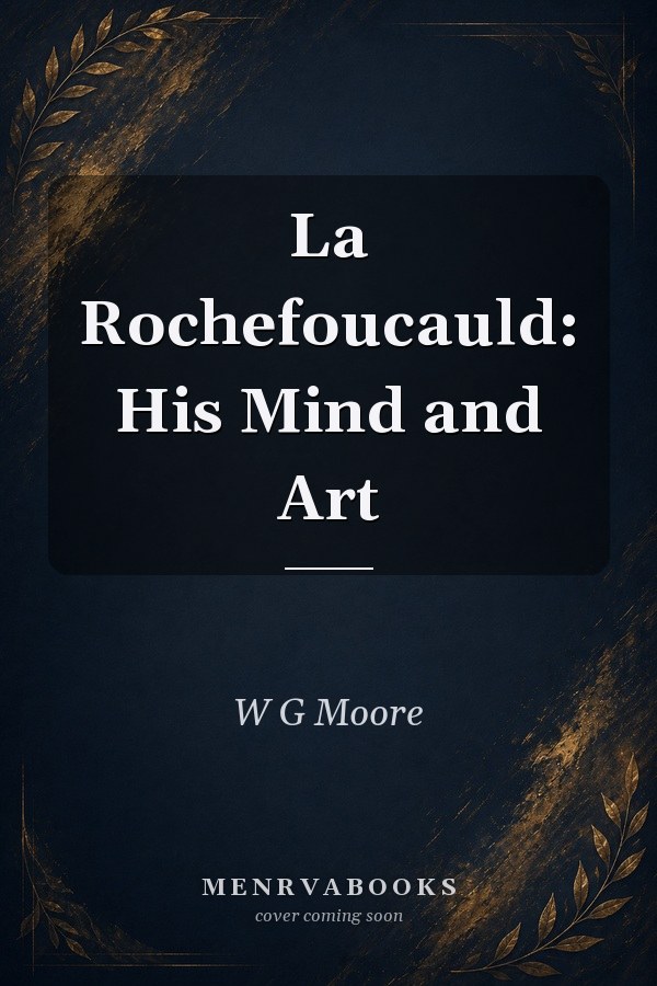 La Rochefoucauld: His Mind and Art