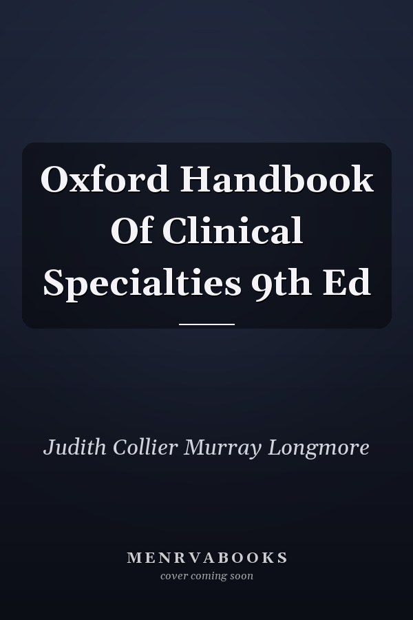 Oxford Handbook of Clinical Specialties