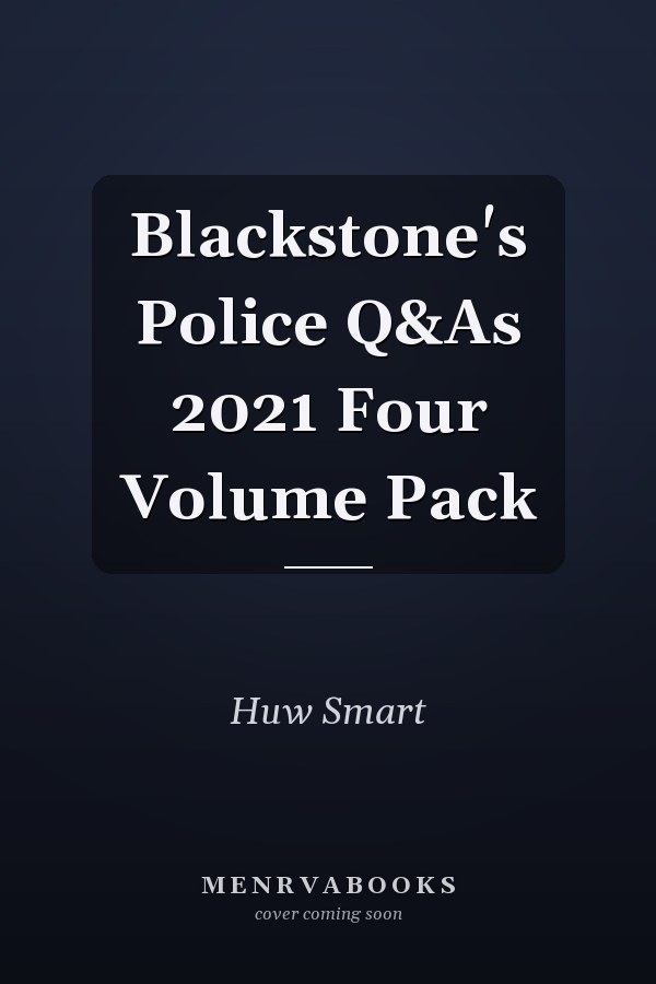 Blackstone's Police Q&As: Four Volume Pack