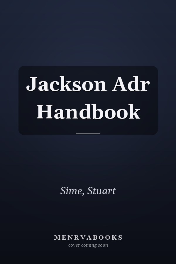 Jackson ADR Handbook