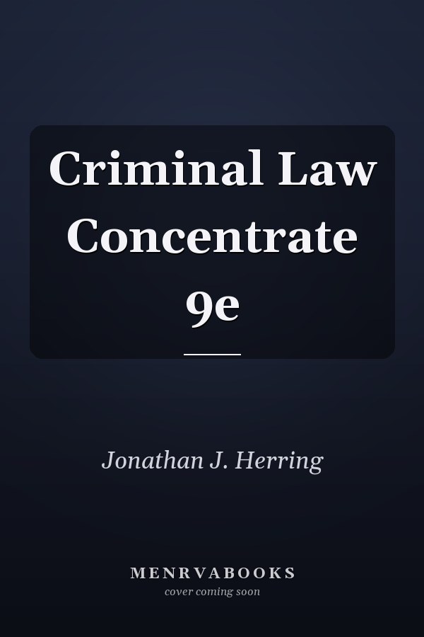 Criminal Law Concentrate