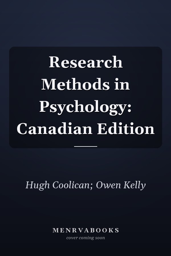 Research Methods in Psychology: Canadian Edition