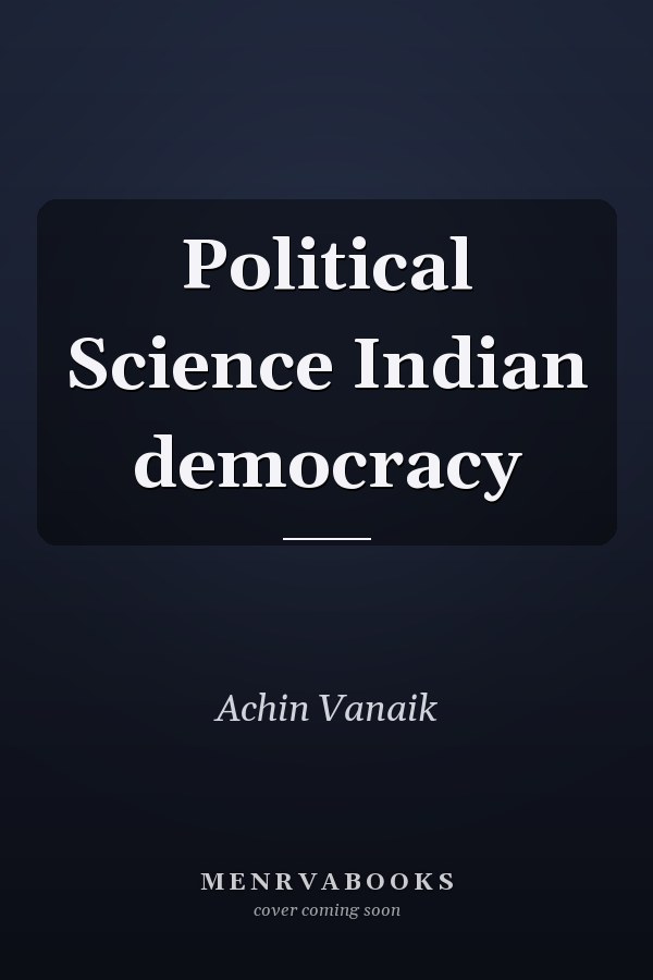 Political Science Indian democracy