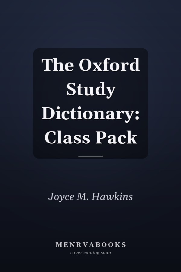 The Oxford Study Dictionary: Class Pack