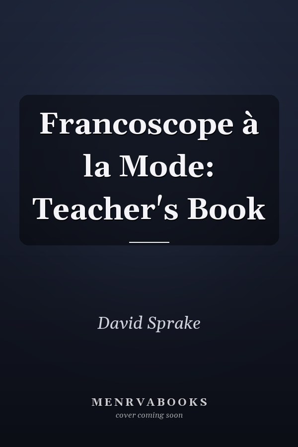Francoscope à la Mode: Teacher's Book