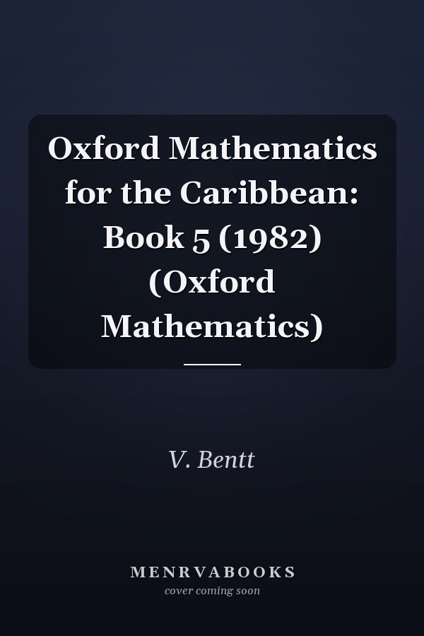 Oxford Mathematics for the Caribbean: Book 5