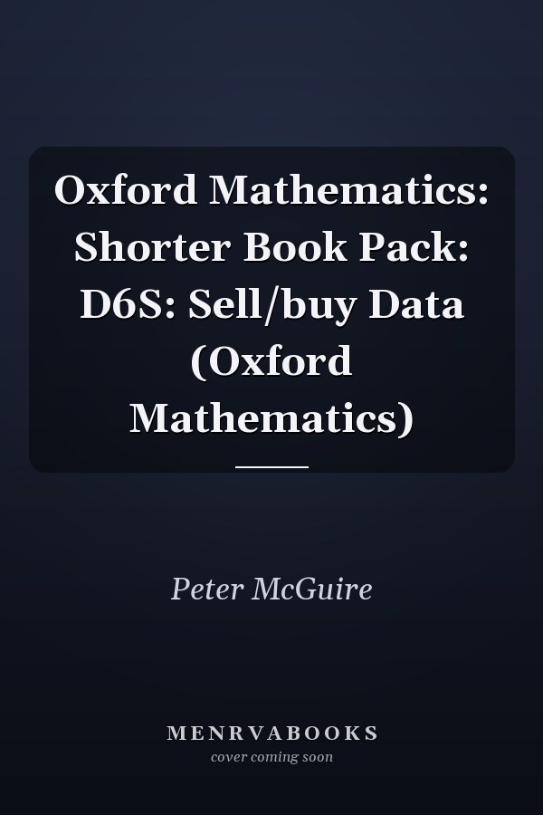 Oxford Mathematics: Shorter Book Pack: D6S: Sell/buy Data