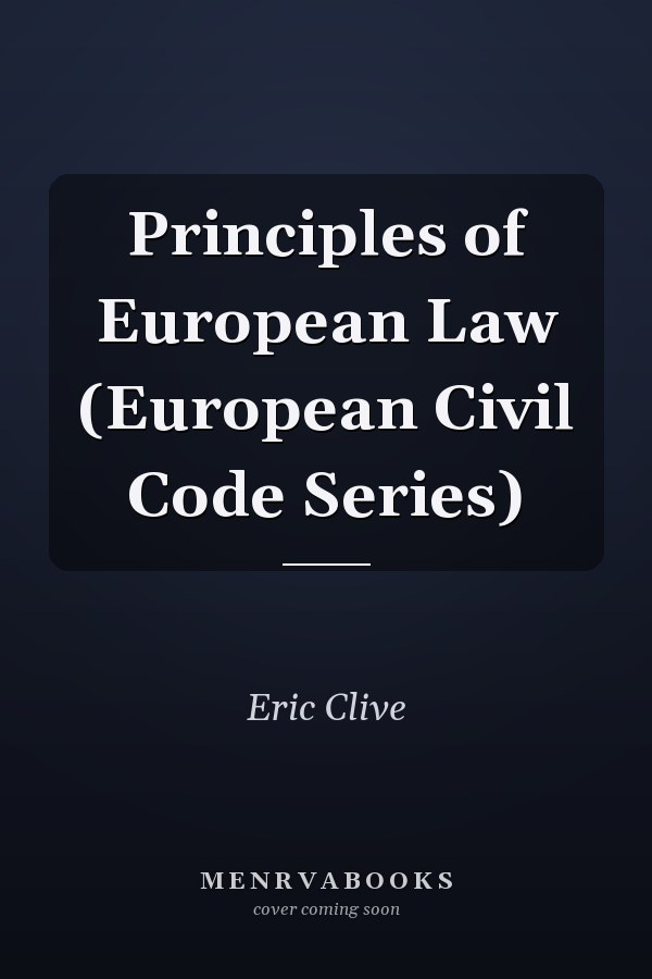 Principles of European Law