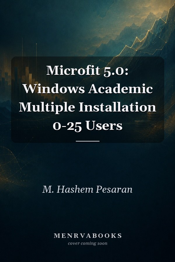 Microfit 5.0: Windows Academic Multiple Installation 0-25 Users