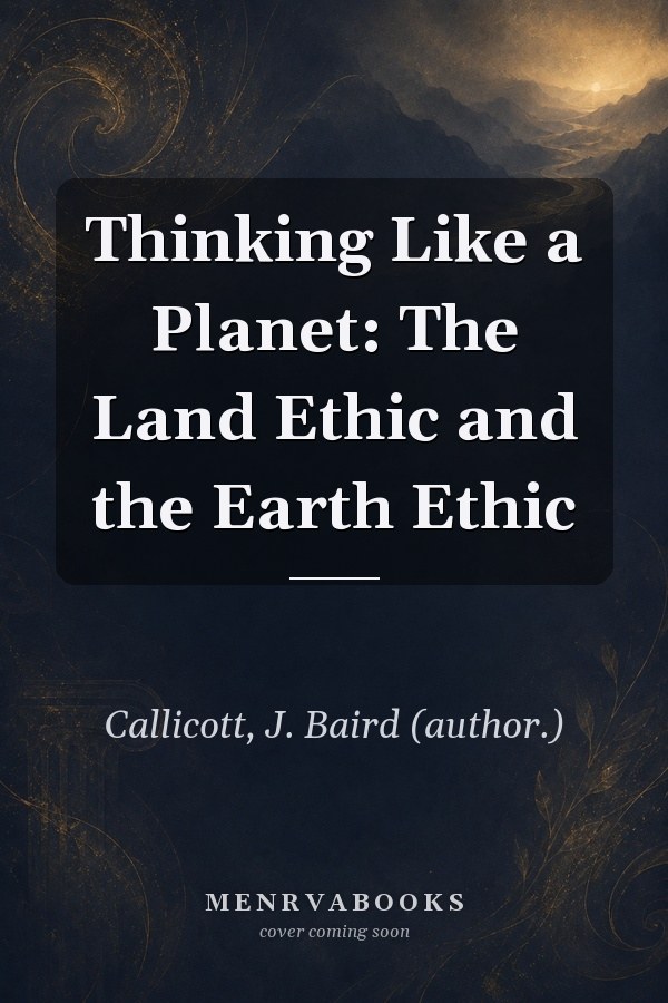 Thinking Like a Planet: The Land Ethic and the Earth Ethic