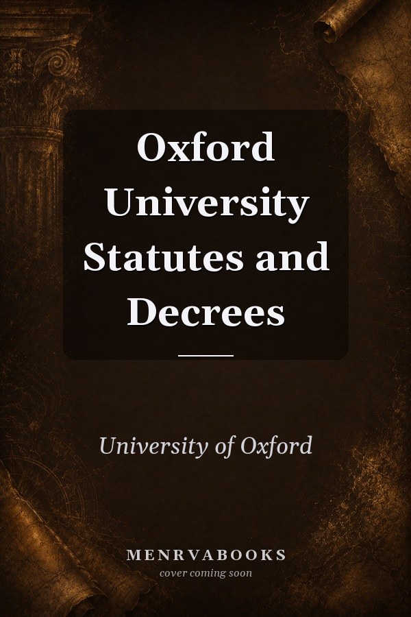 Oxford University Statutes and Decrees