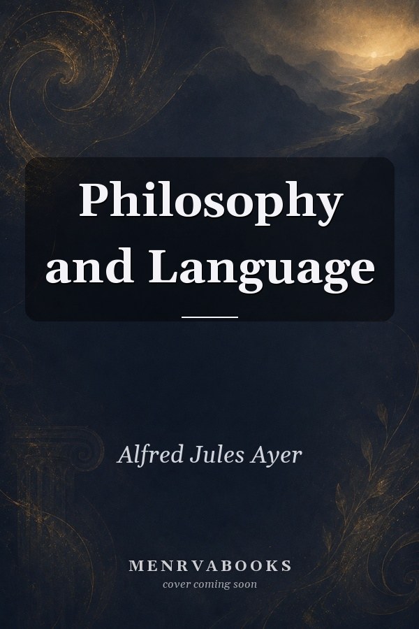 Philosophy and Language