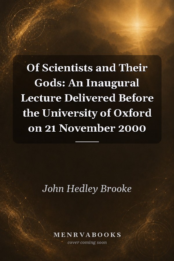 Of Scientists and Their Gods: An Inaugural Lecture Delivered Before the University of Oxford on 21 November 2000
