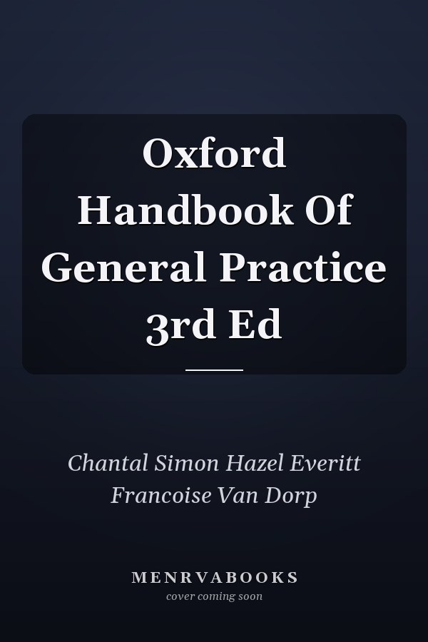 Oxford Handbook of General Practice