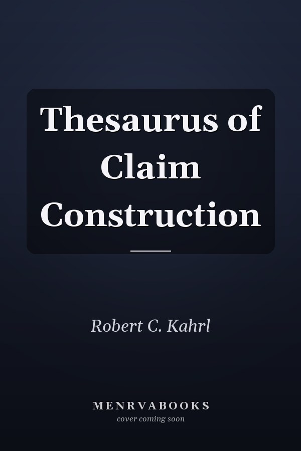 Thesaurus of Claim Construction