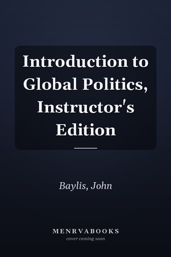Introduction to Global Politics