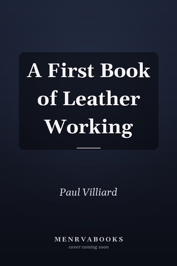 A First Book of Leather Working