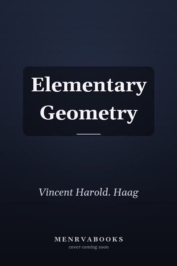 Elementary Geometry