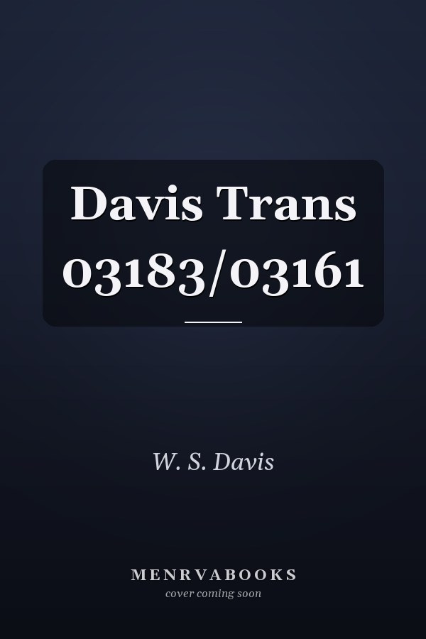 Davis Trans 03183/03161