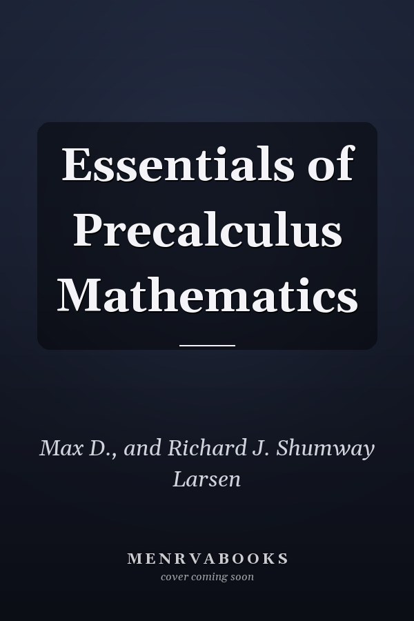 Essentials of Precalculus Mathematics