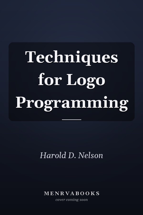 Techniques for Logo Programming