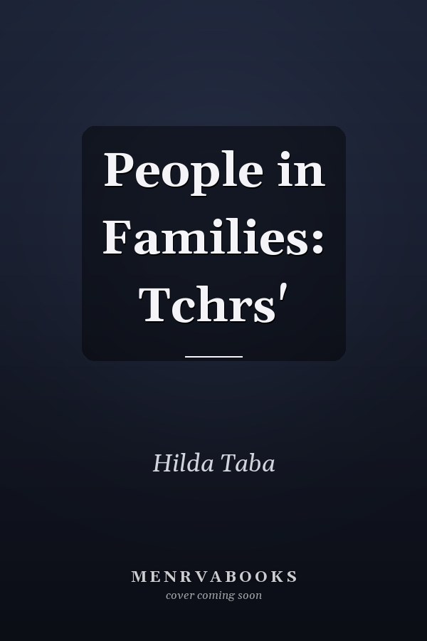 People in Families: Teachers' Edition