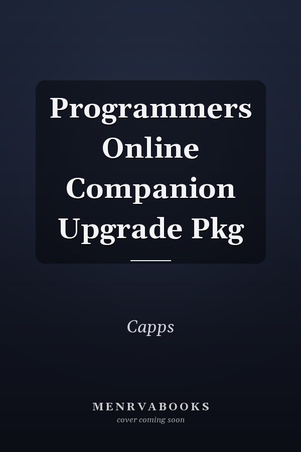 Programmers Online Companion Upgrade Pkg