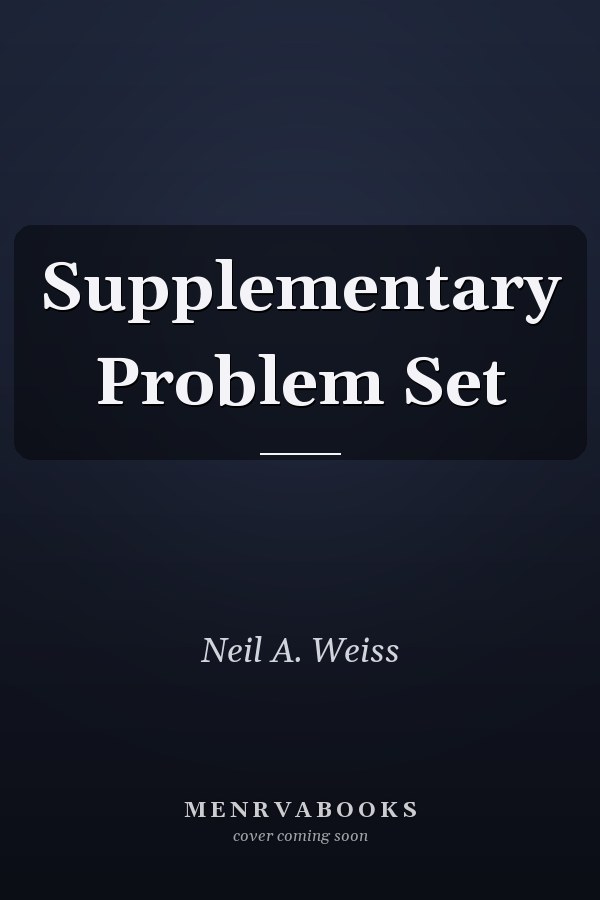 Supplementary Problem Set