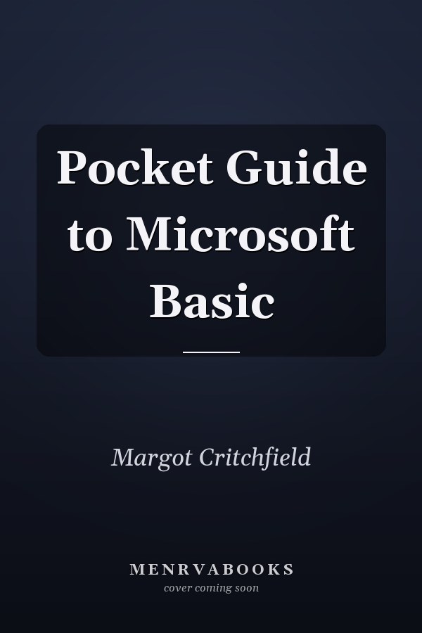 Pocket Guide to Microsoft Basic