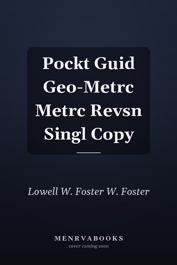 Pocket Guide to Geometric Dimensioning and Tolerancing