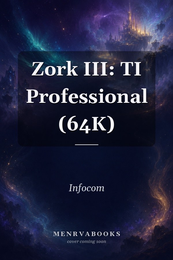 Zork III: TI Professional (64K)