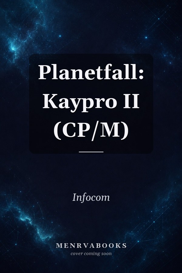 Planetfall: Kaypro II (CP/M)