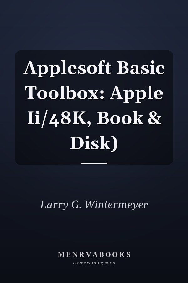 Applesoft Basic Toolbox: Apple II/48K