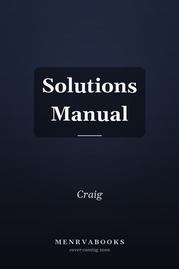 Solutions Manual