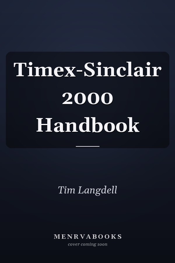Timex-Sinclair 2000 Handbook