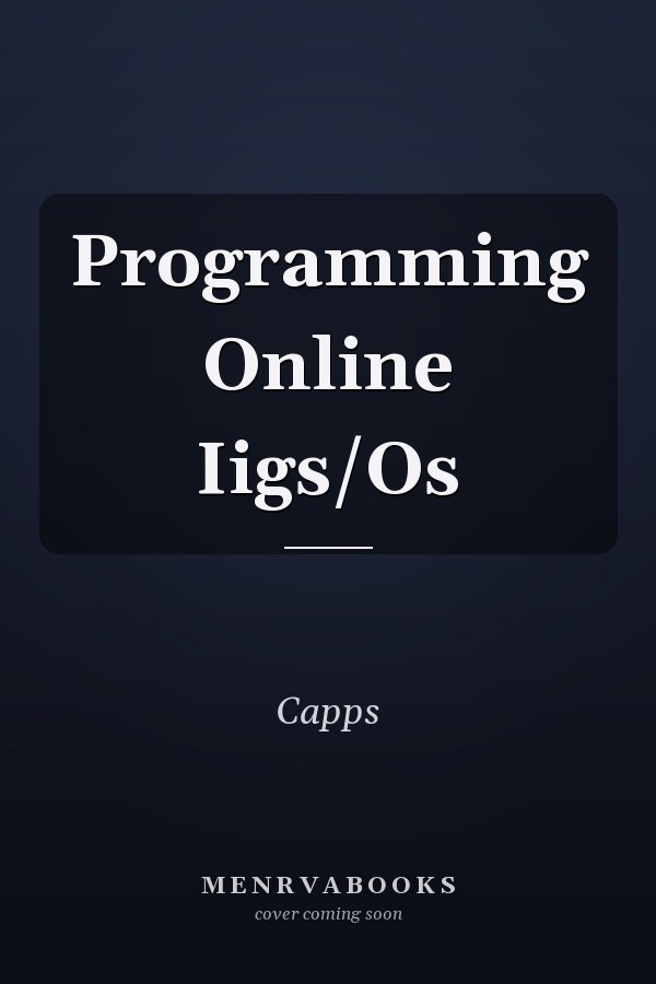 Programming Online Iigs/Os