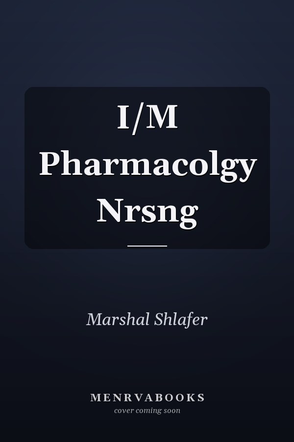 Instructor's Manual for Pharmacology in Nursing