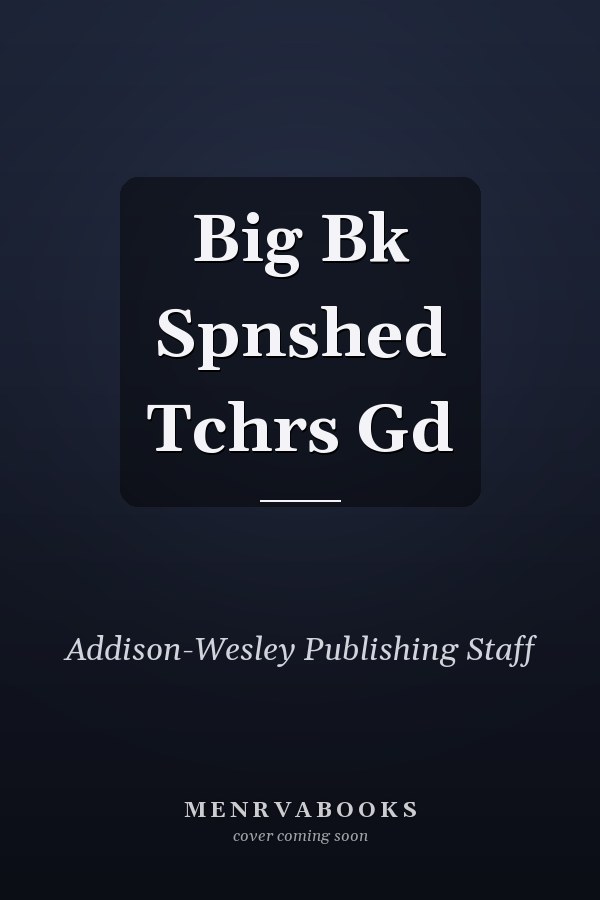 Big Book of Spanshed Teacher's Guide