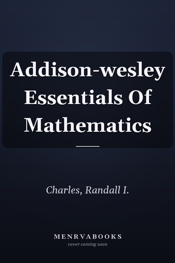 Essentials of Mathematics