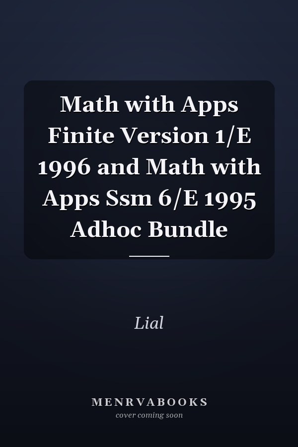 Math with Apps: Finite