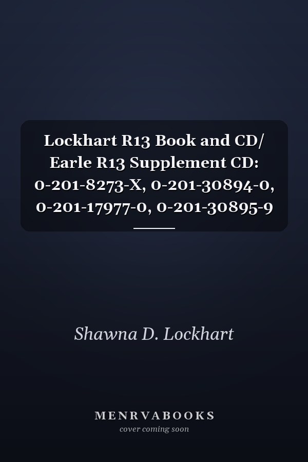 Lockhart R13 Book and CD