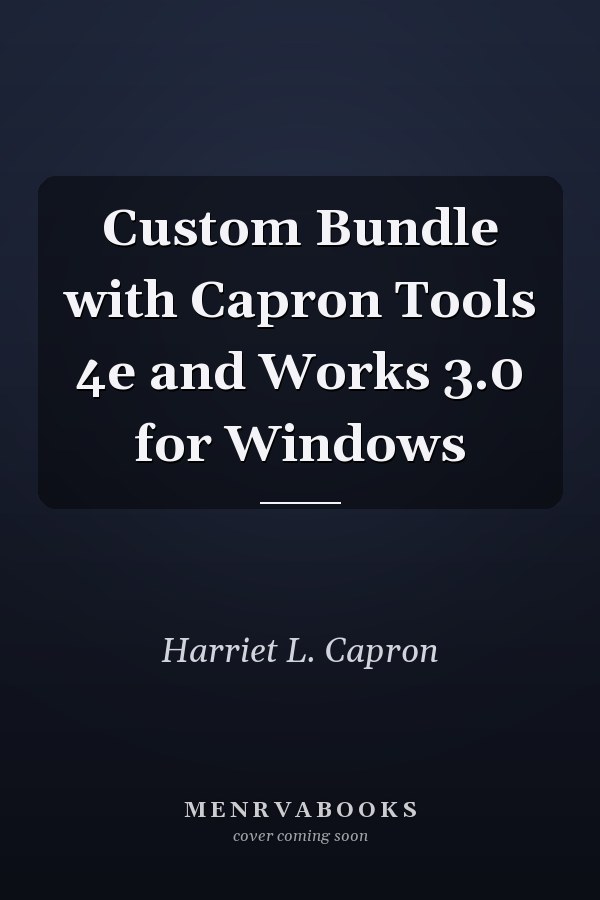 Custom Bundle with Capron Tools 4e and Works 3.0 for Windows
