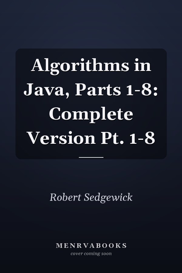 Algorithms in Java