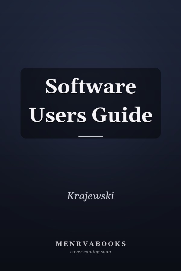Software Users Guide